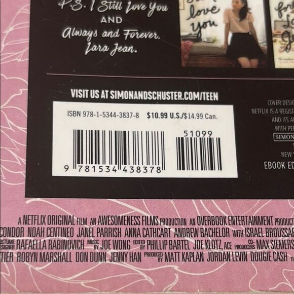 Paperback- To All the Boys I've Loved Before Book by Jenny Han - Picture 7 of 7